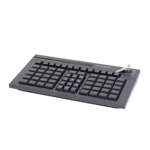 Программируемая клавиатура POSCenter S67 Lite (67 клавиш, ключ, USB), черная, арт. PCS67BL