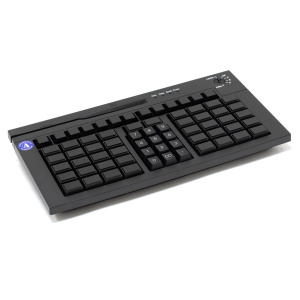 Программируемая клавиатура POSCenter S67B (67 клавиш, MSR, ключ, USB), черная, арт. PCS67B,
