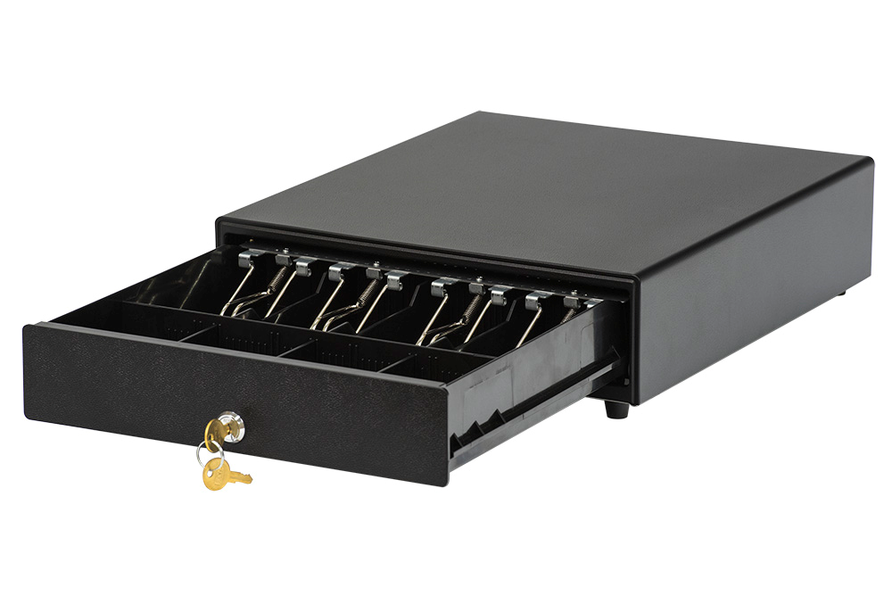 Денежный ящик электромеханический АТОЛ CD-330-B черный, (4+5)330*380*90,24V